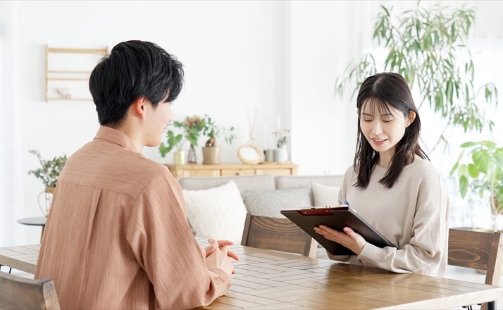 結婚相談所のカウンセリング風景