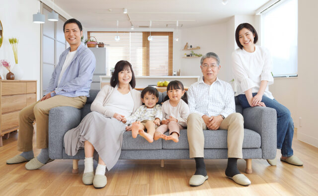保活は親と祖父母と3世代で